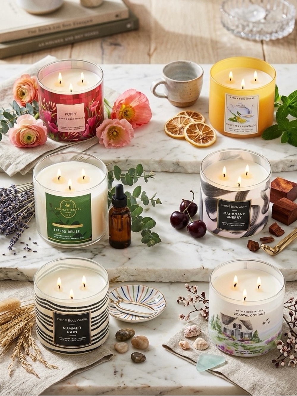 Bath & Body Works 3-Wick Candles - Picture 3 of 3